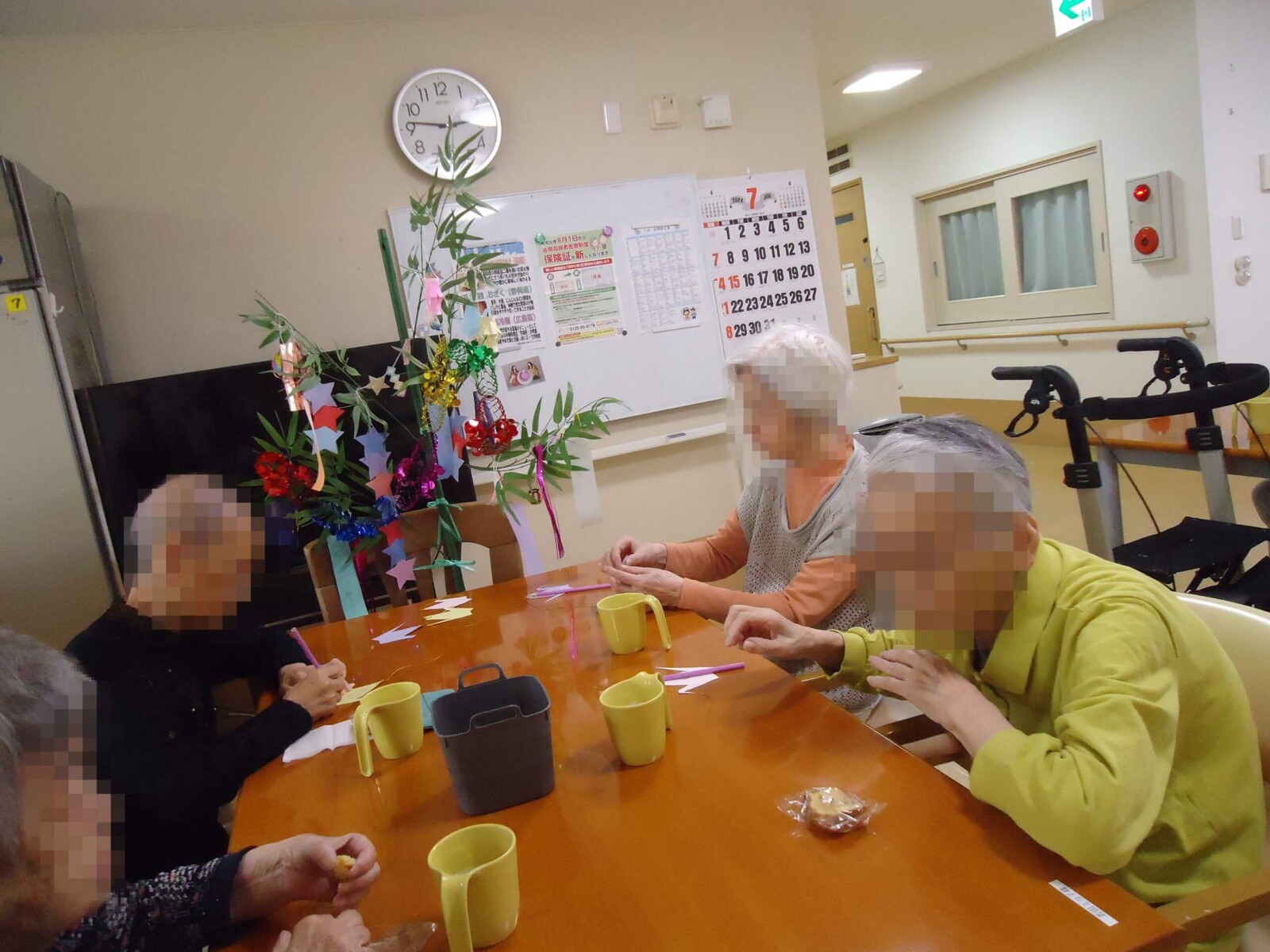 2024年7月1日　七夕に願い事（めいと中金杉）