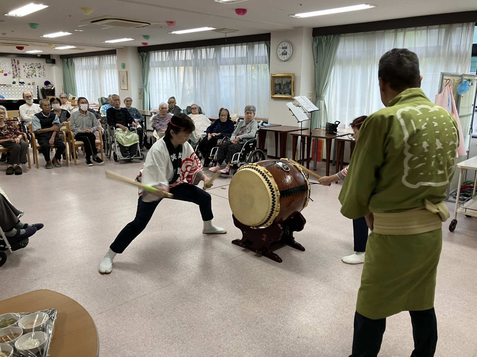 2024年9月8日　施設イベント（グランドめいと松戸：和太鼓）